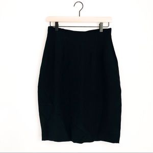 DIANE VON FURTSENBERG • silk pencil skirt
